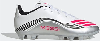 Adidas F50 MESSI CLUB FG/MG J (JP7457) ftwr white/lucid red/silver met.