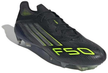 Adidas F50 ELITE FG core black/iron met./lemon