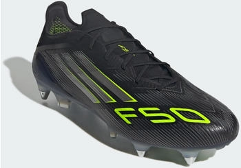 Adidas F50 Elite SG Cleated Football Boots core black/iron met./lucid lemon