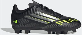 Adidas F50 CLUB FG/MG J core black/iron met./lemon