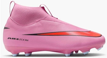 Nike JR ZOOM SUPERFLY 10 ACAD FGMG (FQ8304) magic flamingo/black/total crimson