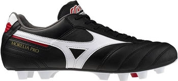 Mizuno Morelia II Pro FG 01 - black/white/chinese red