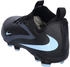 Nike Phantom 6 Low Academy Football Boot for Multiple Grounds schwarz