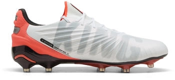 Puma King Ultimate FG/AG (107809) puma white/puma silver/glowing red/puma black