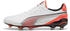 Puma King Ultimate FG/AG (107809) puma white/puma silver/glowing red/puma black