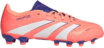 Adidas Predator 24 League Low MG Jr signal coral/cloud white/beam orange