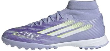 Adidas F50 Sparkfusion Fu&szlig;ballschuh f&uuml;r Kunstrasen violett/gelb