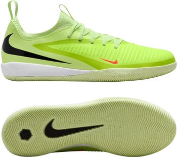Nike Jr. Phantom 6 Academy IC hyper crimson/black/limelight