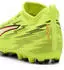 Puma Ultra 6 Match+ MG Jr Laceless yellow alert/puma black/glowing red/lime squeeze