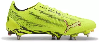 Puma ULTRA 6 ULTIMATE MxSG yellow alert/puma black/glowing red/lime squeeze
