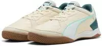 Puma Pressing IV Hallenschuh Beige/Groen Herren/Damen