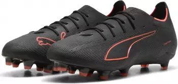 Puma Ultra 6 Pro Fg/Ag schwarz/rot – Obermaterial für Ballgefühl und Spieltechniken