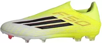Adidas F50 League Laceless FG/MG team solar gelb/core schwarz/lucid rot