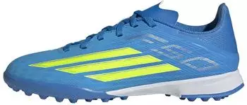 Adidas F50 League TF Kids lucid ray blue/team solar yellow 2/lucid aquamarine