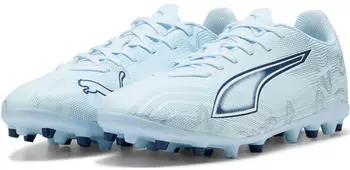 Puma Ultra 6 Play MG JR icy blue/puma white/blue jewel