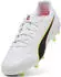 Puma King 20 Play FG/AG puma white/glowing red/yellow alert