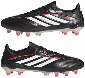 Adidas Copa Pure IV Elite core black/cloud white/lucid red – Flexibilität für schnelle Richtungswechsel im Mittelfeld