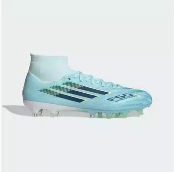Adidas F50 Sparkfusion Pro Firm Ground Football Boots almost blue/dusky petrol/hi-res yellow