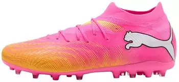 Puma FUTURE 9 MATCH MG poison pink/sun stream/bright aqua/white