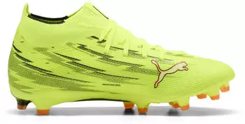 Puma ULTRA 6 MATCH+ FG yellow/schwarz/rot/lime