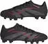 Adidas PREDATOR CLUB FG/MG core schwarz/grau four/lucid rot