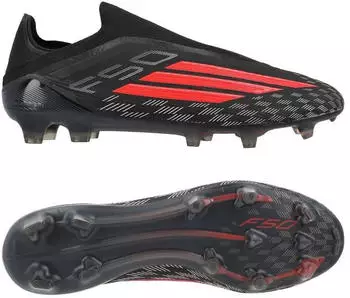 Adidas F50 Sparkfusion Elite Laceless FG/AG core black/lucid red/core black – Geschwindigkeitsorientierte Features für offensive Spielstile
