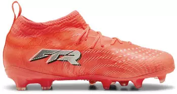 Puma FUTURE 9 MATCH FG/AG glowing rot/wei&szlig;/schwarz/silber