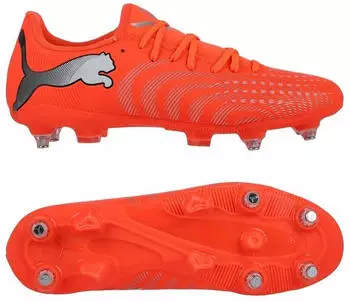 Puma Future 9 Play MXSG glowing red/puma white/puma black/puma silver