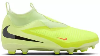 Nike Jr. Phantom 6 High Academy FG/MG hyper crimson/black/limelight