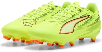 Puma Ultra 6 Play Firm Ground/Artifical Ground Football Boots yellow alert/puma black/glowing red/lime squeeze