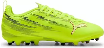 Puma Ultra 6 Play MG JR gelb/schwarz/leuchtend rot/lime squeeze