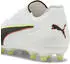 Puma King 20 PRO FG/AG weiß/glowing rot/gelb alert
