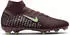 Nike Mercurial Superfly 10 Club FG High-Top plum eclipse/metallic silver