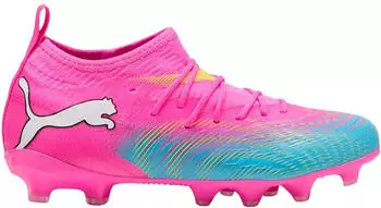 Puma ULTRA 6 PLAY FG/AG Youth (108533) poison pink/sun stream/bright aqua/puma white