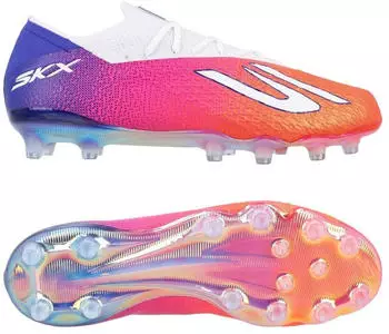 Skechers SKX_2 Elite AG Fu&szlig;ballschuhe schwarz/blau/rosa