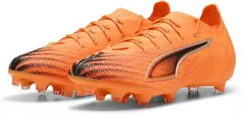 Puma 6 Pro Firm Ground Football Boots heat fire-puma black-glowing red