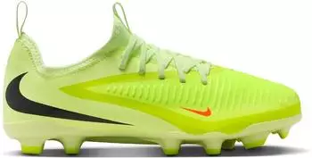 Nike Jr. Phantom 6 Low Academy FG/MG (HM9203-800) hyper crimson/blk-limelight