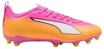 Puma ULTRA 6 PLAY FG/AG Youth (108533) poison pink/weiß/sun stream/bright aqua/schwarz