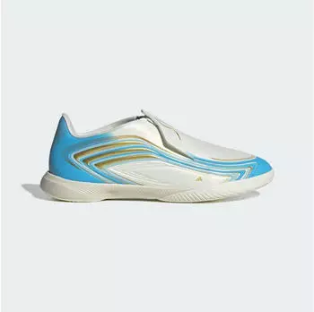 Adidas F50 League Laceless TF Kids ivory/semi blue burst/icey blue