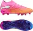 Puma FUTURE 9 Ultimate AG poison pink/sun stream/bright aqua/puma white