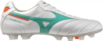 Mizuno Morelia II Elite white/arcadia/lava orange
