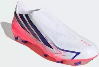 Adidas F50 Hyperfast League Laceless Firm Ground ftwr white/solar purple/solar turbo