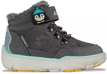 Lotto Winter Boots in Child-Foot-Friendly Fit dk.grey-mint