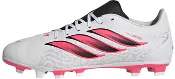 Adidas Predator Club Football Shoe, Firm Ground/Multi Ground wei&szlig;/rot/schwarz
