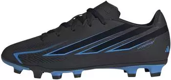 Adidas F50 Hyperfast Club Kids IN core black/black/lucid ray blue