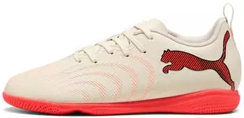 Puma Future 9 Play IT JR sugared almond/puma white/ultra red/puma black