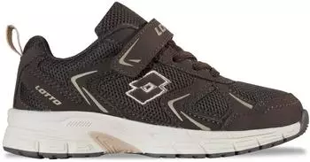 Lotto Sneaker - in kinderfußgerechter Passform dunkelbraun/braun
