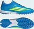 Adidas F50 LEAGUE Football Boot, Hybrid Grass lucid ray blue/team solar yellow 2/lucid aquamarine