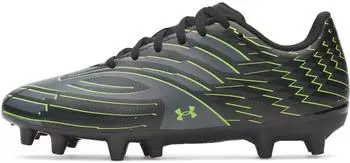 Under Armour Shadow Club 4 FG Jr black/hyper green