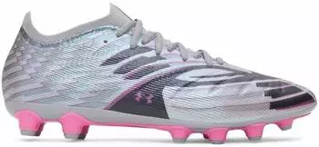 Under Armour Shadow Pro 4 AG Soccer Cleats steel/metallic silver/black